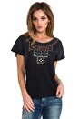view 1 of 6 x REVOLVE The Crew Neck in Black Beauty Jeweled