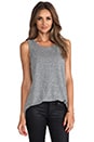 view 1 of 4 The Muscle Tee in Heather Grey