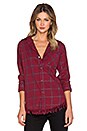 view 1 of 4 CHEMISE THE PREP SCHOOL in Syrah Tinsel Plaid