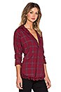 view 2 of 4 CHEMISE THE PREP SCHOOL in Syrah Tinsel Plaid