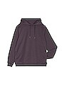 view 3 of 4 Split-Hem Hoodie in Cast Iron