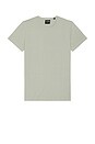 view 4 of 4 CURVE HEM 티셔츠 in Slate Grey