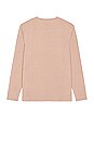 view 2 of 3 Long Sleeve Crew Curve-Hem in Winter Solstice