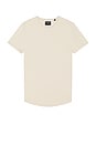 view 1 of 4 AO Curve Hem Tee in Clay