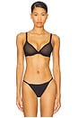 view 1 of 4 Plunge Mesh Bra in Black