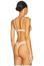 view 3 of 4 Plunge Modal Bra in Sand
