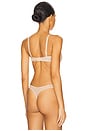 view 3 of 4 Balconette Mesh Bra in Sand