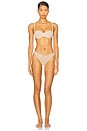 view 4 of 4 Balconette Mesh Bra in Sand