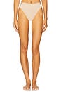 view 1 of 4 High Waist Modal Thong in Sand