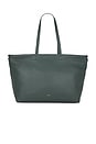 view 1 of 6 Classic Easy Zipper Tote Bag in Bottle Green