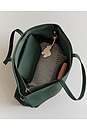 view 6 of 6 Classic Easy Zipper Tote Bag in Bottle Green