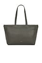 view 1 of 4 Small Easy Zipper Tote Bag in Dark Olive