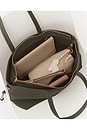 view 2 of 4 Small Easy Zipper Tote Bag in Dark Olive