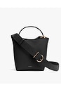 view 4 of 6 Mini Linea Bucket Bag in Black