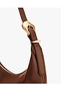 view 7 of 9 Celestia Shoulder Bag in Dark Chestnut