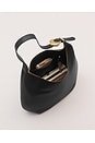 view 4 of 10 Oversized Celestia Shoulder Bag in Black