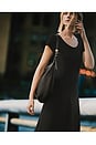 view 9 of 10 Oversized Celestia Shoulder Bag in Black