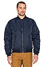 view 1 of 5 BLOUSON BOMBER ASHTON in Navy & Black