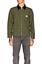 view 1 of 5 CHAQUETA DETROIT in Rover Green & Black