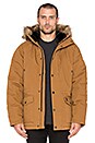 view 2 of 6 Trapper Faux Fur Parka in Hamilton Brown in Hamilton Brown & Black