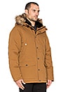 view 3 of 6 Trapper Faux Fur Parka in Hamilton Brown in Hamilton Brown & Black