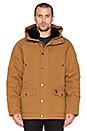 view 5 of 6 Trapper Faux Fur Parka in Hamilton Brown in Hamilton Brown & Black