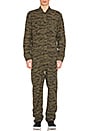 view 4 of 5 SALOPETTE CAMDEN in Camo Tiger & Laurel Stone Washed
