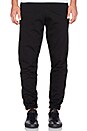 view 1 of 4 PANTALON SWEAT CHASE in Black