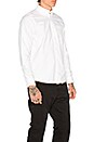 view 3 of 6 Buster Button Down in White & Camo Painted