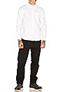 view 5 of 6 Buster Button Down in White & Camo Painted