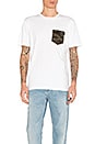 view 1 of 4 Lester Pocket Tee in White