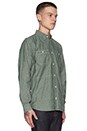 view 2 of 3 Alex Button Down in Bottle Green