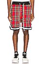 view 1 of 5 SHORTS A CUADROS JORDAN in Red Plaid