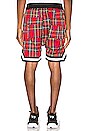 view 4 of 5 SHORTS A CUADROS JORDAN in Red Plaid