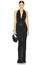view 1 of 3 Sibylle Halter Maxi Dress in Black