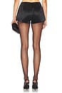 view 4 of 6 Ida Wool Silk Duchesse Shorts in Black