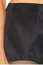view 6 of 6 Ida Wool Silk Duchesse Shorts in Black