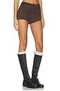 view 2 of 6 MINI SHORT DE ANTE in Dark Brown