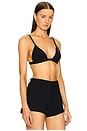 view 2 of 4 Scuba Wool Bralette in Black