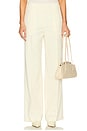 view 1 of 6 Leon Undone Edge Pants in Cream