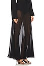 view 2 of 6 Matija Panelled Skirt in Black