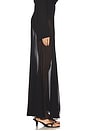 view 3 of 6 Matija Panelled Skirt in Black