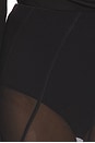 view 6 of 6 Matija Panelled Skirt in Black