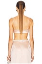 view 3 of 4 TOP BRALETTE DE SEDA DUCHESSE in Pink