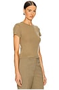 view 2 of 4 MERINO ベイビーTシャツ in Light Khaki