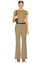 view 4 of 4 MERINO ベイビーTシャツ in Light Khaki