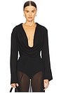 view 1 of 4 Aya Cowl Top in Black
