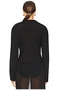 view 3 of 4 Aya Cowl Top in Black