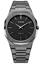 view 1 of 4 Ultra Thin 40mm Watch in Gun Metal