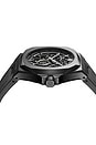 view 4 of 4 Skeleton Steel 41.5mm Watch in Jet Black